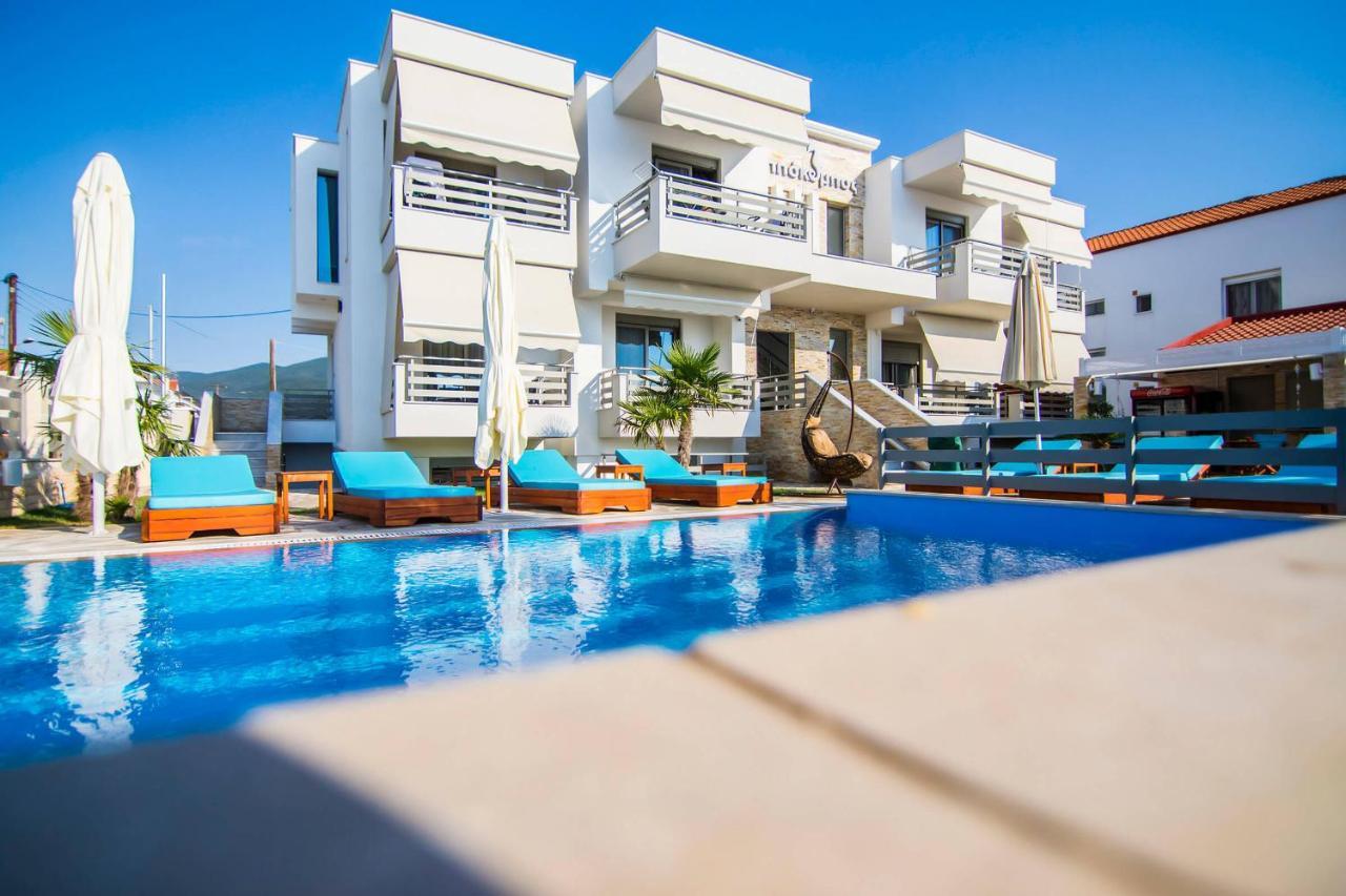 Ippokampos Holidays Apartment เนอาวรัสนา ภายนอก รูปภาพ